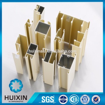 Foshan powder coating aluminium section aluminum profile for sliding window