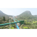 Large-Capacity Curved Tubular Belt Conveyor Powdery Material