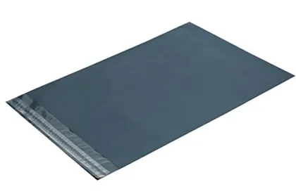Recycled Ripstop Mailing Bags - Strong Waterproof Self-Adhesive Grey Poly Mail Envelopes