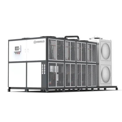 Industrial Refrigeration Equipment Air Cooled Cooling Capacity 50trs Water Chiller Machine ice bath chiller