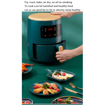 Smart Digital multi-fonction NutrikeRook Air Fryer Oil Free 6L