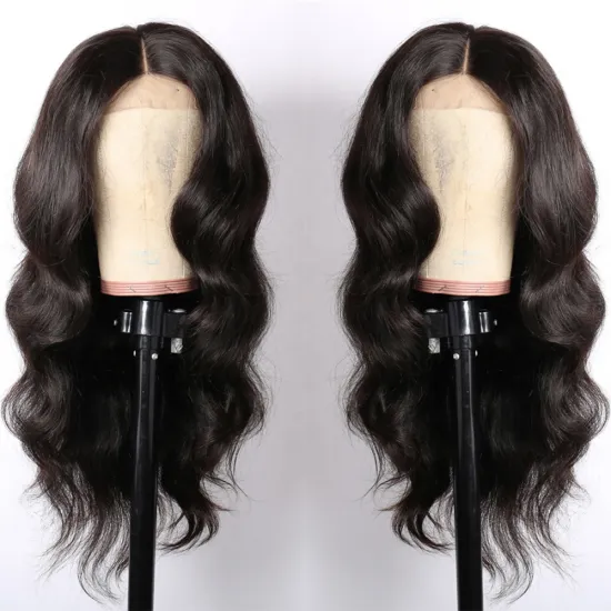 New Arrival Brazilian Virgin Hair 4X4 Closure Lace Wigs for Black Women With Baby Hair 360 13X4 Lace Frontal Human Hair Wigs