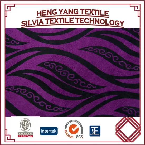 100% Polyester burnout fabric for sofa upholstery fabric/home textile fabrics / ripstop fabric