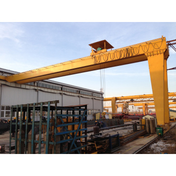 100ton semi gantry crane design with factory price