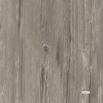 Natural wood effect adhesive backed vinyl floor