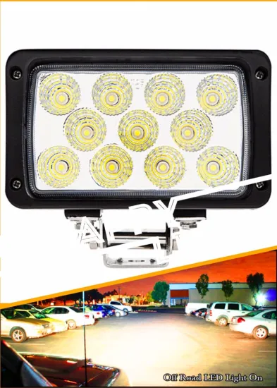 Rectangular Automotive Parts 6'' 4x4 Offroad Work Light 33w Led Work Light lamp for Tractor offroad ATV UTV boats vehicles