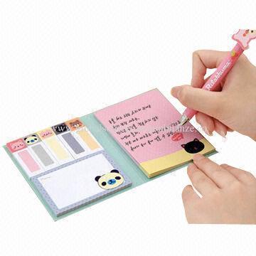 Sticky Notepads, Customized Sizes and Designs are Accepted