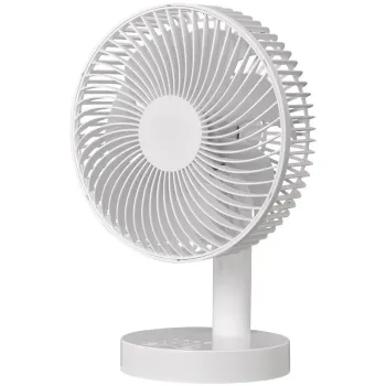 Rechargeable USB Small Mute Electric Fan for Student Dormitory and Office Desktop Use