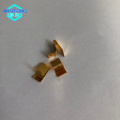 custom stainless spring steel stamping gold plated contacts