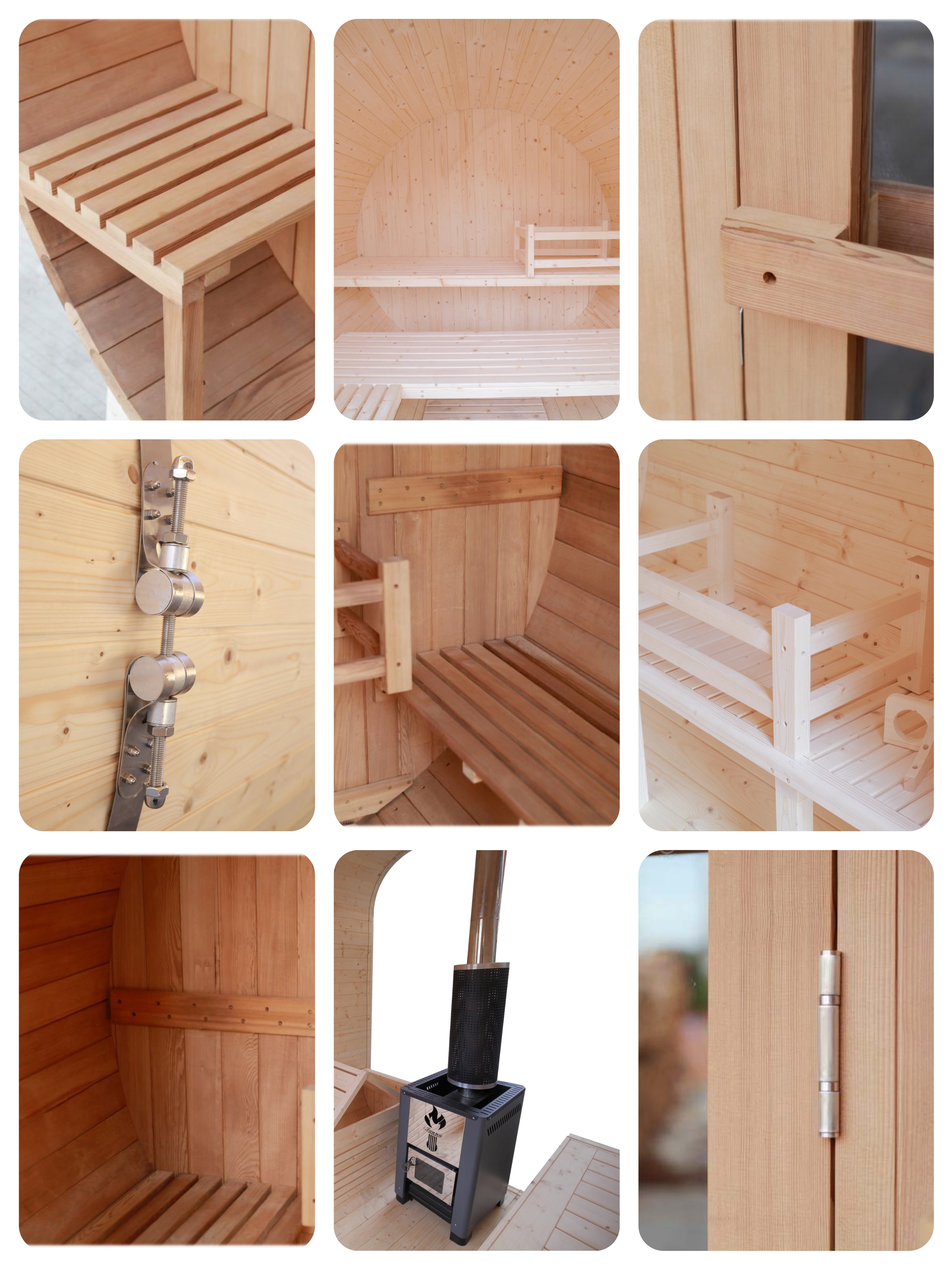 Details Of Outdoor Sauna