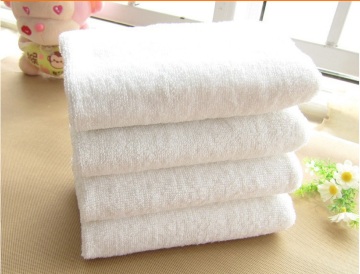 Soft facial towel for bathroom use