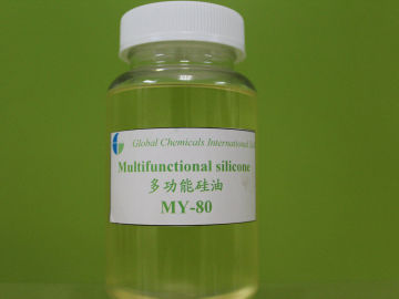 Multi-functional Silicone Oil , Nonionic / Weak Cationic Amino Silicon My-80