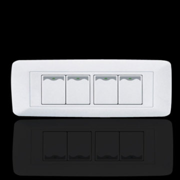 four gang wall switch big plage