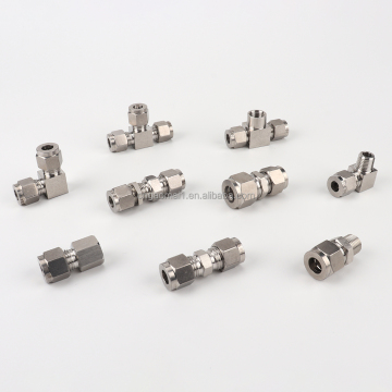304 Stainless Steel Pneumatic Air Cylinder Sleeves and Compression Fittings for PBT-KP Gears