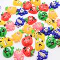 Fancy Diverse Fruit Vormige Hars Cabochon Plaksteen Kralen 100 stks / zak Keuken Koelkast Ornamenten Charms Kids DIY Speelgoed Decoratie