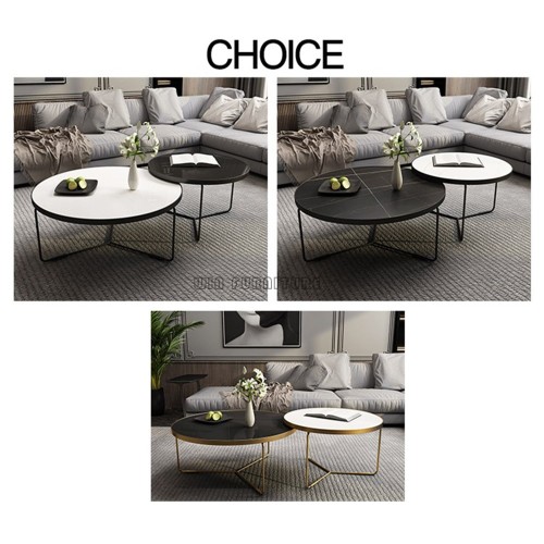 Light Luxury Marble Round Table