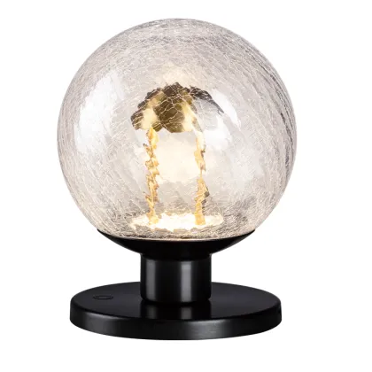 COMELY Cracked Glass Shade LED Ceiling Lamp