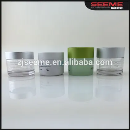 Wholesale classics 50ml PETG cosmetic jar