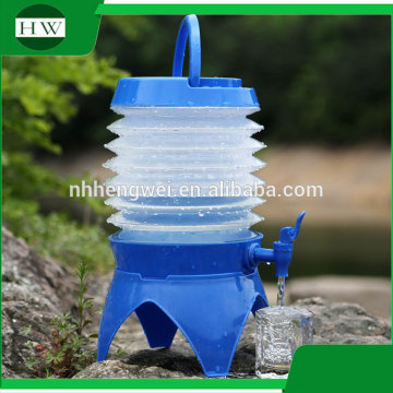 5L Outdoor camping Folding car Water container Bucket Bag Collapsible Water Carrier Portable Foldable Water Bottle
