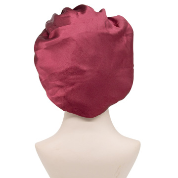 Soft Silk Shower Caps for Hair Care - Beauty Salon Hats & Bathroom Products