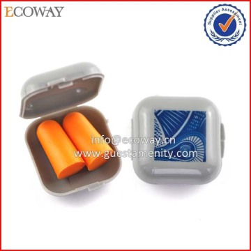manufacture cheap disposable hotel Silicone rubber airline earplug