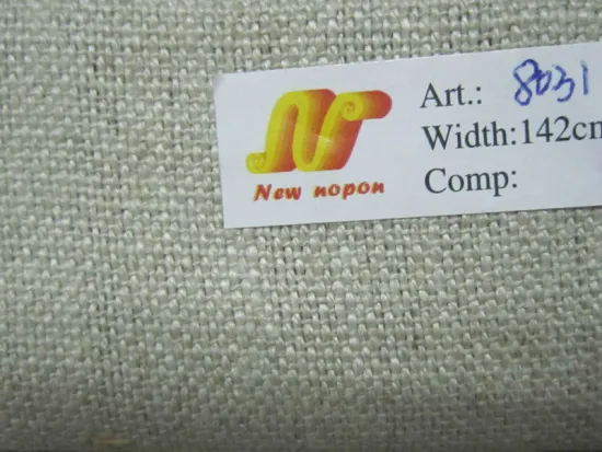 NN8031 100% linen upholstery fabric