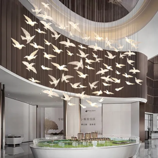 Exquisite Design Hot Selling Bird LED Chandelier for Living Room and Hotel
