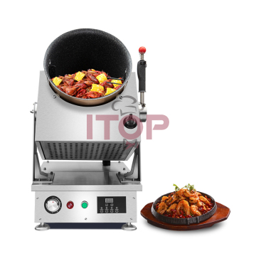 Auto Stir Fry Robot Wok Cooking Machine for Restaurants
