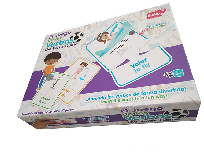 Custom Educational Game Cards For Children