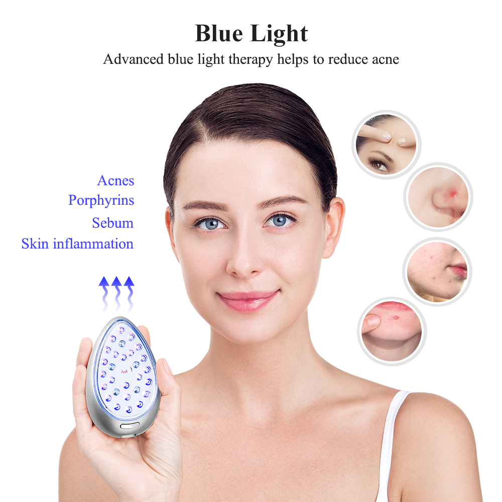 treatment of blue light