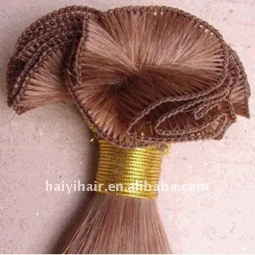 Divine remy hair hand tied hair extensions