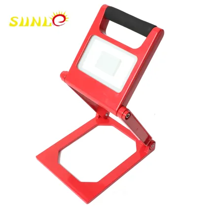 Rechargeable led floodlight for night work, IP44 rechargeable floodlight, Small power portable floodlight