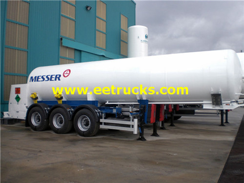 54000L 28MT LPG Trailers za Tanker za Gesi