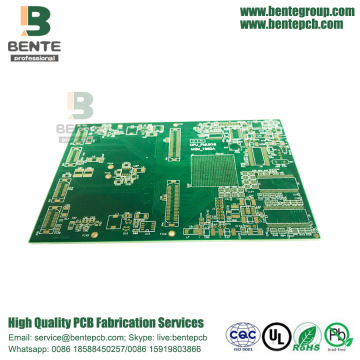 8 lager HDI PCB ENIG 3u