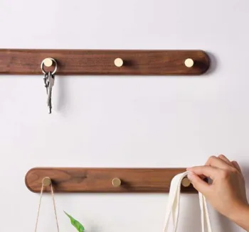 Wall-mounted Wooden Hanging Shelves