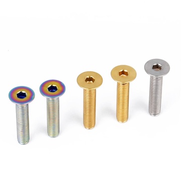 Harga pabrik M7X32 12 poin flange head titanium baut
