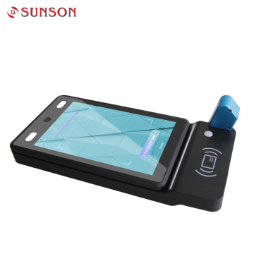 Face Recognition Skin Temperature Reader Pad