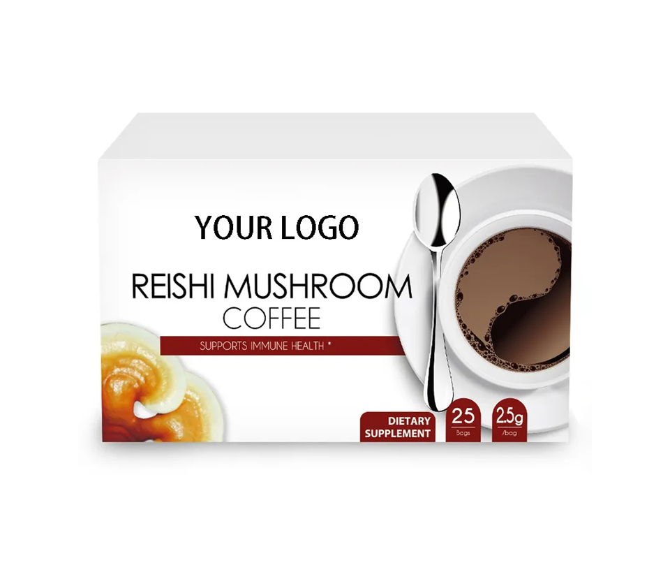 Sistema inmune Man Energía Reishi Café de champiñones en polvo