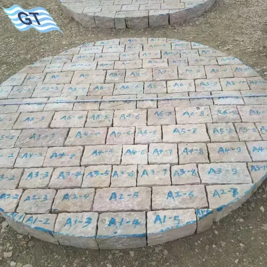 Ball Mill Silex Lining Blocks for Ceramic
