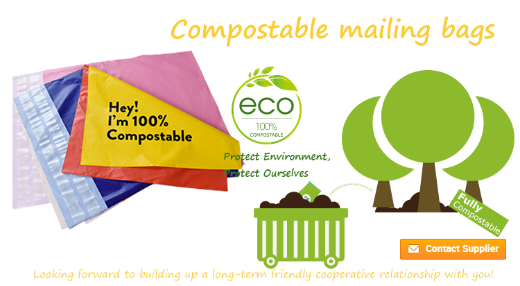 Custom Sustainable Compostable Biodegradable Postal E-Commerce Clothing  Packaging Mail Mailer Courier Packing Shipping Bags - China Biodegradable  Corn Starch Bags and Compostable Bags price