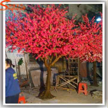 Fiberglass artificial cherry blossom tree plastic cherry trees for wedding