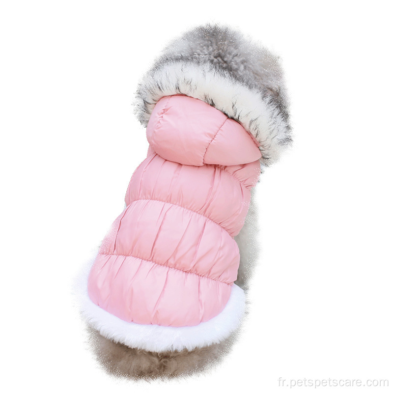 vêtements de chien d'hiver à la mode chaude à la mode chaude