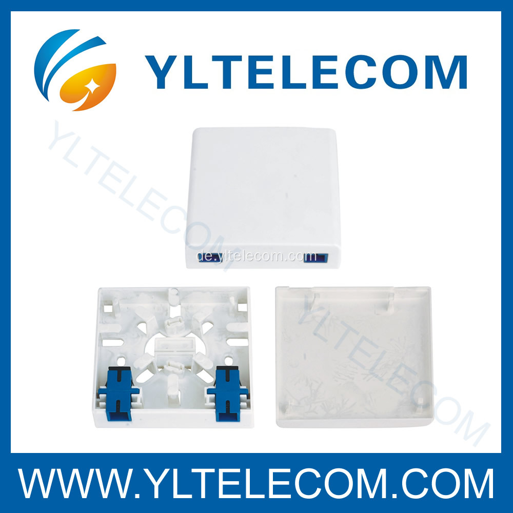 Faseroptik-Montagebox 2Port