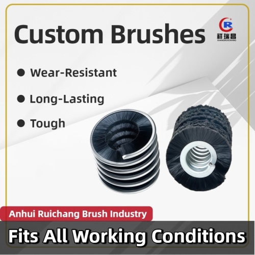 工業用研磨用外巻きスプリングブラシ