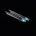 455nm 3mm Blue LED 80-degree High-temperatura Paglaban