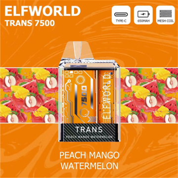 Elf World Trans 7500 Barra de hojaldre de vape desechable