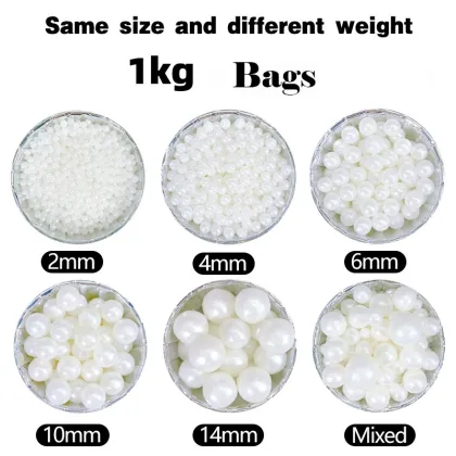 White Pearl DIY Baking Sprinkles for Cake Decorating