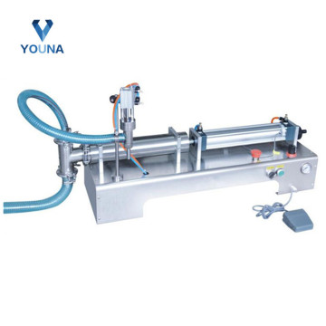 Pneumatic Liquid Filler Volumetric Filling Machine for Liquids like Water, Juice, Oil, and Beverages