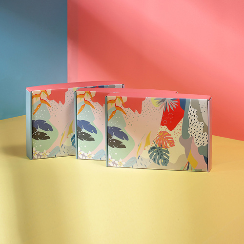 Caixas de remessa expressas de papel ondulado colorido