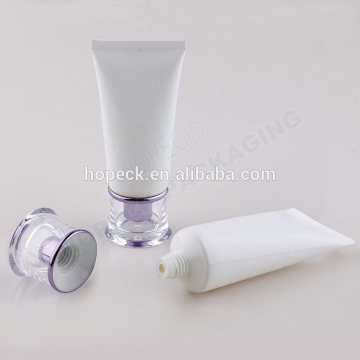 round shape plastic tube with surlyn cap